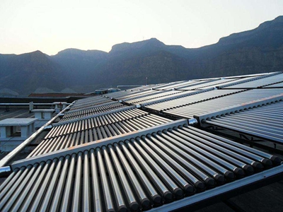 常州某電子設備公司太陽能空氣能熱水工程